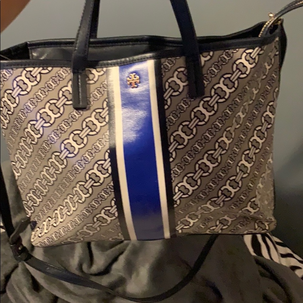 Tory Burch Small Gemini Link Canvas tote